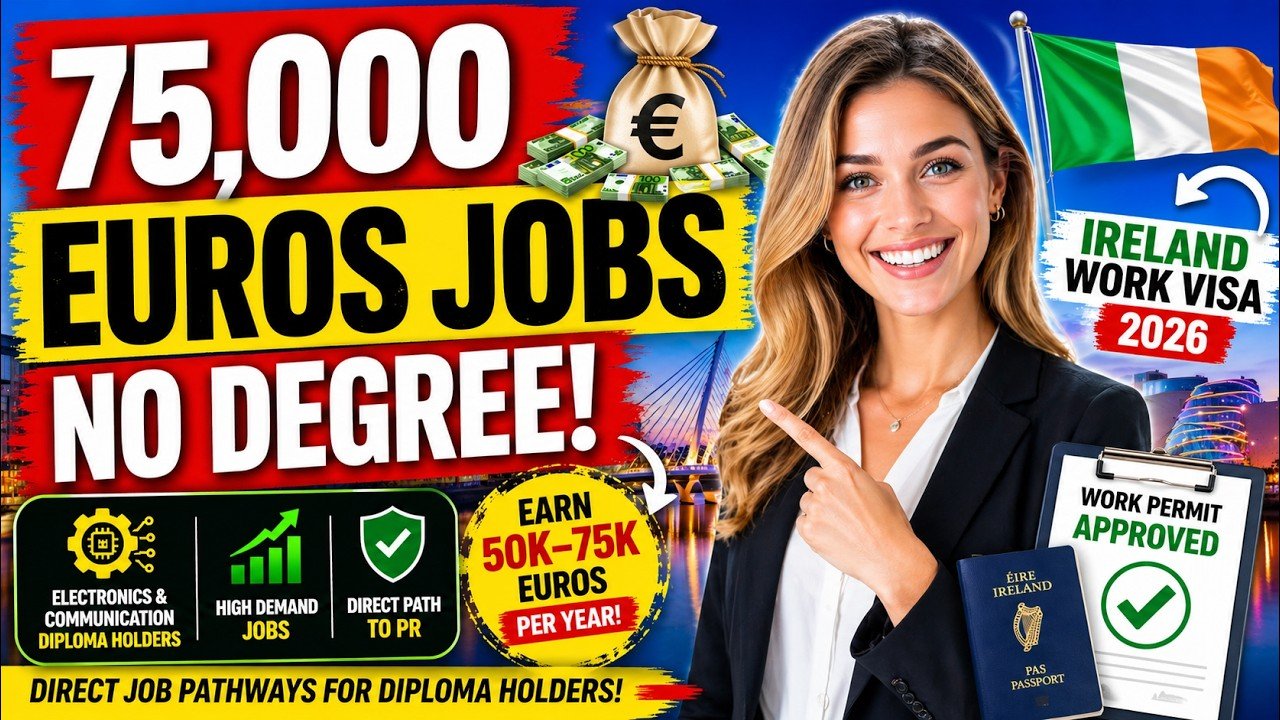 €75,000 Engineering Jobs in Ireland with Employment Permit – 2026